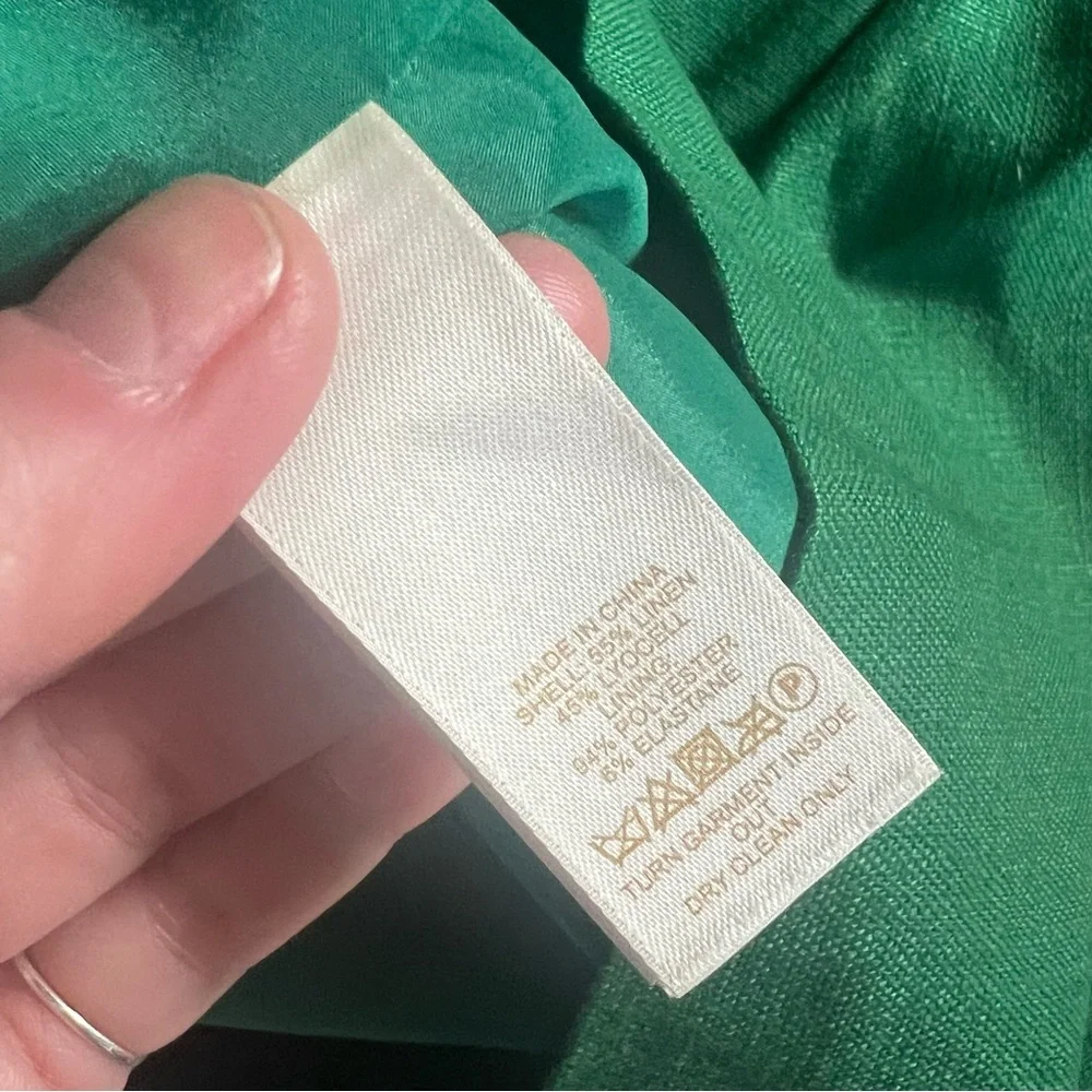 Kate Spade Mindy Linen Dress, EUC - Picture 9 of 9